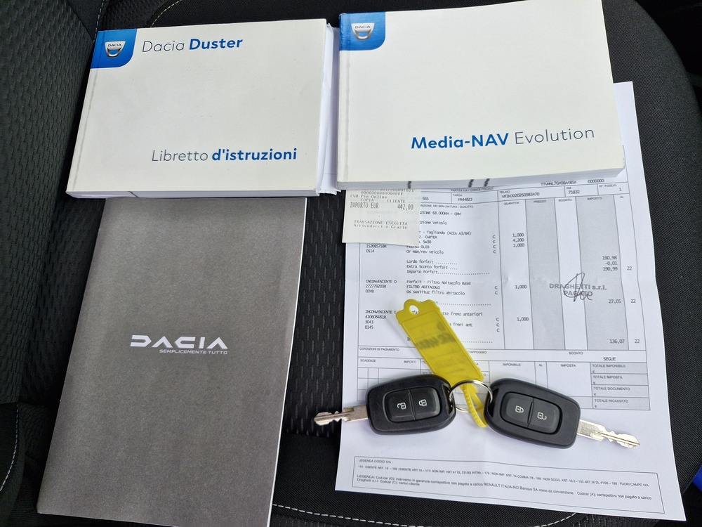 DACIA DUSTER 1.6 SCe 4×2 PRESTIGE NAVI 90000 KM