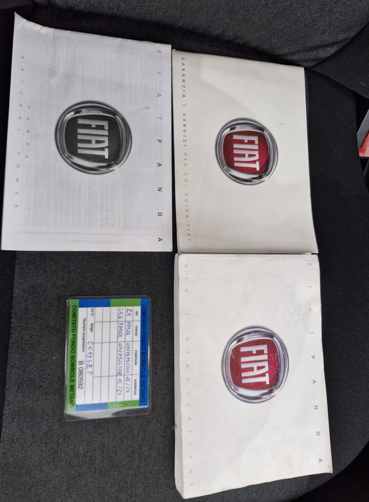 FIAT PANDA 1.4 CLIMBING NATURAL POWER ANNO 12/2011