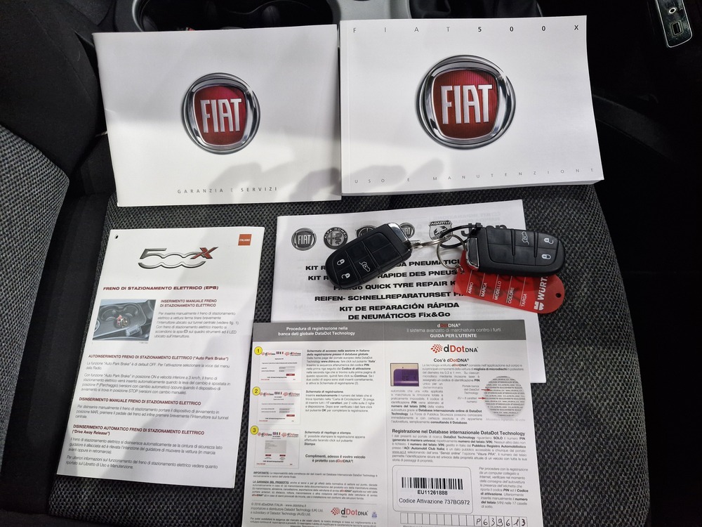 FIAT 500X 1.3 MULTIJET 95CV LOUNGE ANNO 2018