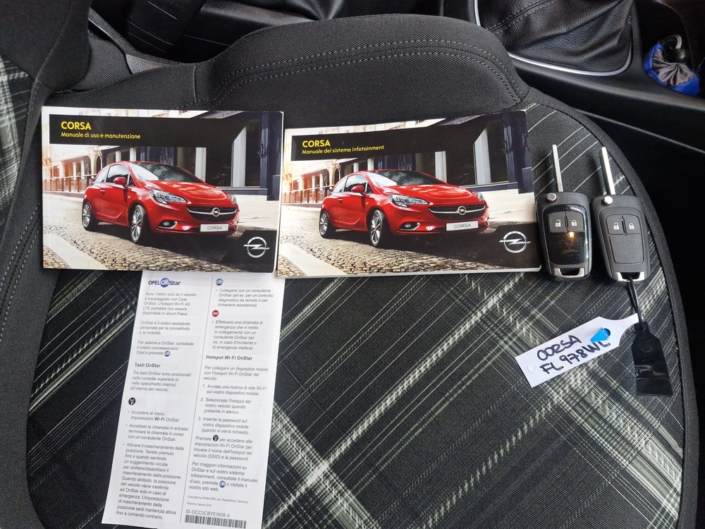 OPEL CORSA 1.4 GPL 5 PORTE BI-COLOR ANNO 11/2017