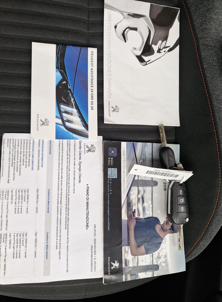 PEUGEOT 208 1.2 BENZINA 75CV ALLURE 40000KM 2021